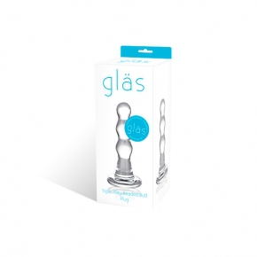 Gls - Triple Play Beaded Butt Plug