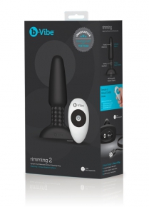 b-Vibe rimming Plug 2 Black