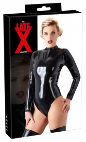 Latex Body schwarz XL