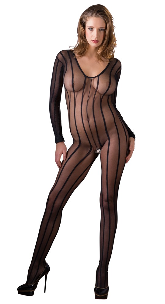 Catsuit Streifen S-L