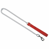 Fhrungskette mit Karabiner, rot