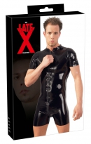 Latex Herren Kurzoverall XL