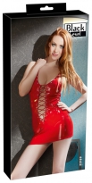 Lack Kleid rot S